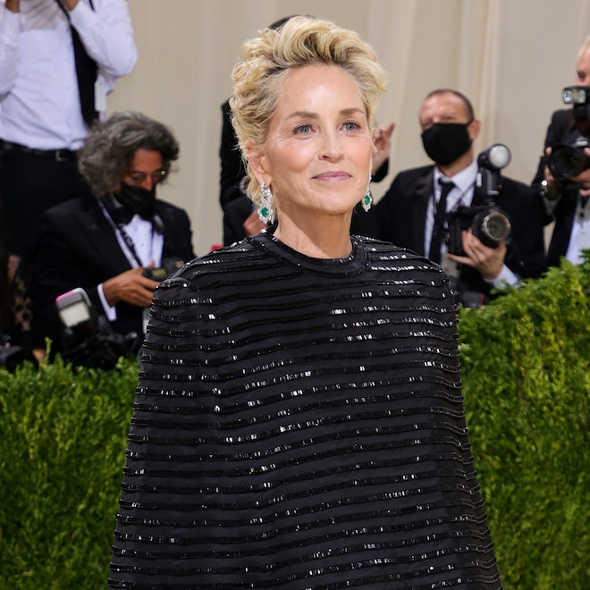 Sharon Stone, 2021 Met Gala, Red Carpet Fashion, Arrivals